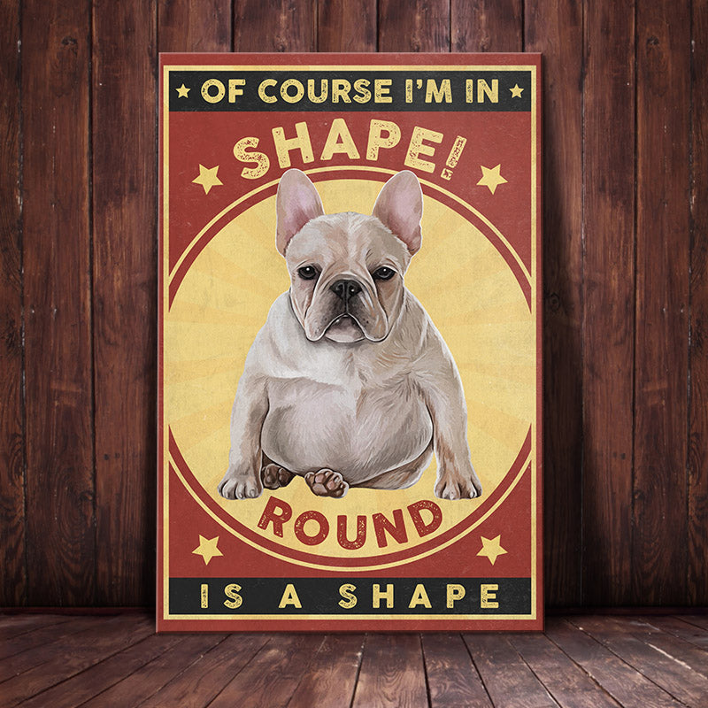 French Bulldog Vintage Canvas French Bulldog Vintage Canvas