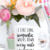 Funny mugs, I like long romantic walks down every aisle at Target or Sephora Unique Coffee Mug