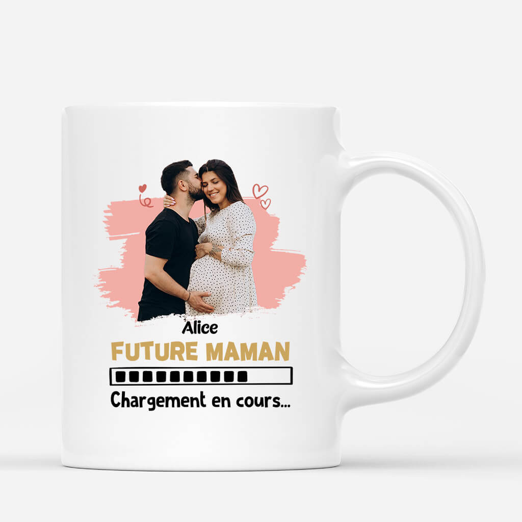 Future Maman - Cadeau Personnalise Mug pour Maman Future Maman - Cadeau Personnalise Mug pour Maman