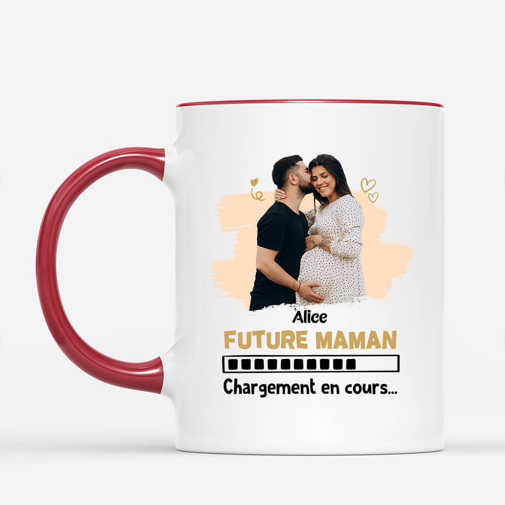Future Maman - Cadeau Personnalise Mug pour Maman Future Maman - Cadeau Personnalise Mug pour Maman