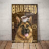 German Shepherd Coffee Company Canvas
