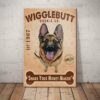German Shepherd Cookie Company Canvas