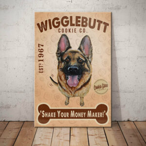 German Shepherd Cookie Company Canvas