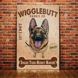German Shepherd Cookie Company Canvas