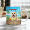 Goldendoodle Dog Beach Bar Mug