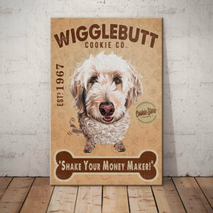 Goldendoodle Dog Cookie Company Canvas