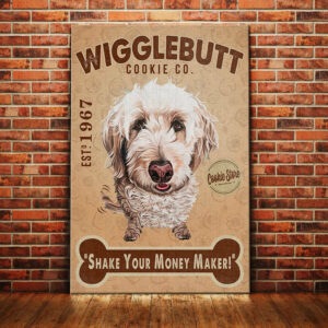 Goldendoodle Dog Cookie Company Canvas