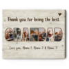 Grandad Photo Collage, Grandad Gifts For Birthday, We Love You Grandad Canvas