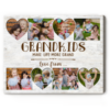 Grandparent Gifts Personalized, Gift Ideas For Grandparents From Grandkids, Grandkids Make Life Grand Picture Frame