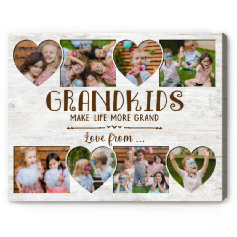 Grandparent Gifts Personalized, Gift Ideas For Grandparents From Grandkids, Grandkids Make Life Grand Picture Frame Grandparent Gifts Personalized, Gift Ideas For Grandparents From Grandkids, Grandkids Make Life Grand Picture Frame