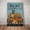 Great Dane Bedroom Canvas