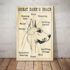 Great Dane Vintage Canvas