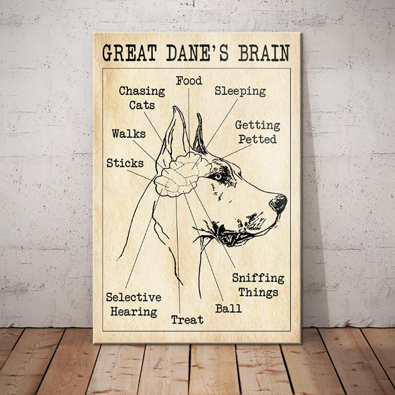 Great Dane Vintage Canvas Great Dane Vintage Canvas