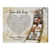 Heart-Shaped Song Lyrics With Photo Print, Song Lyrics With Picture Frame, Wedding Song Lyrics Gift – Best Personalized Gifts For Everyone