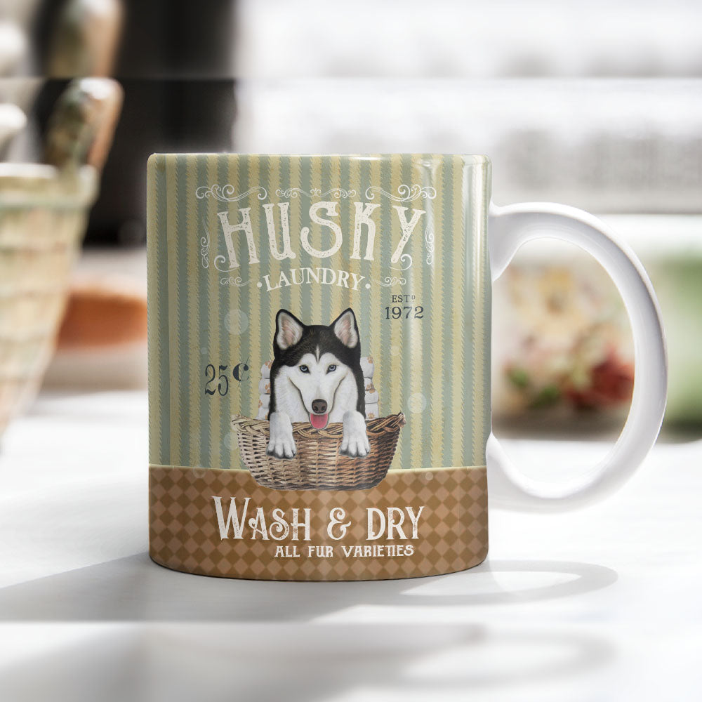 Husky Dog Laundry Company Mug Husky Dog Laundry Company Mug