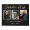 In Loving Memory Gifts, Personalized Memorial Photo Collage Gifts, Memorial Celebration Of Life Canvas
