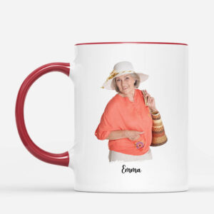 J’ai Deux Titres Maman et Mamie – Cadeau Personnalise  Mug pour Femme