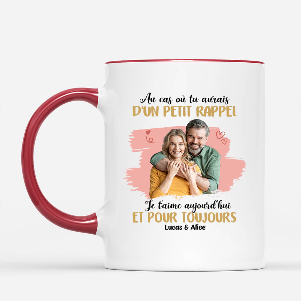Je T’aime Pour Maintenant Et Pour Toujours - Cadeau Personnalise Mug pour Saint Valentin Je T’aime Pour Maintenant Et Pour Toujours - Cadeau Personnalise Mug pour Saint Valentin