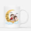Je T_Aime Jusqu A La Lune Et Retour – Cadeau Personnalise  Mug pour Couple