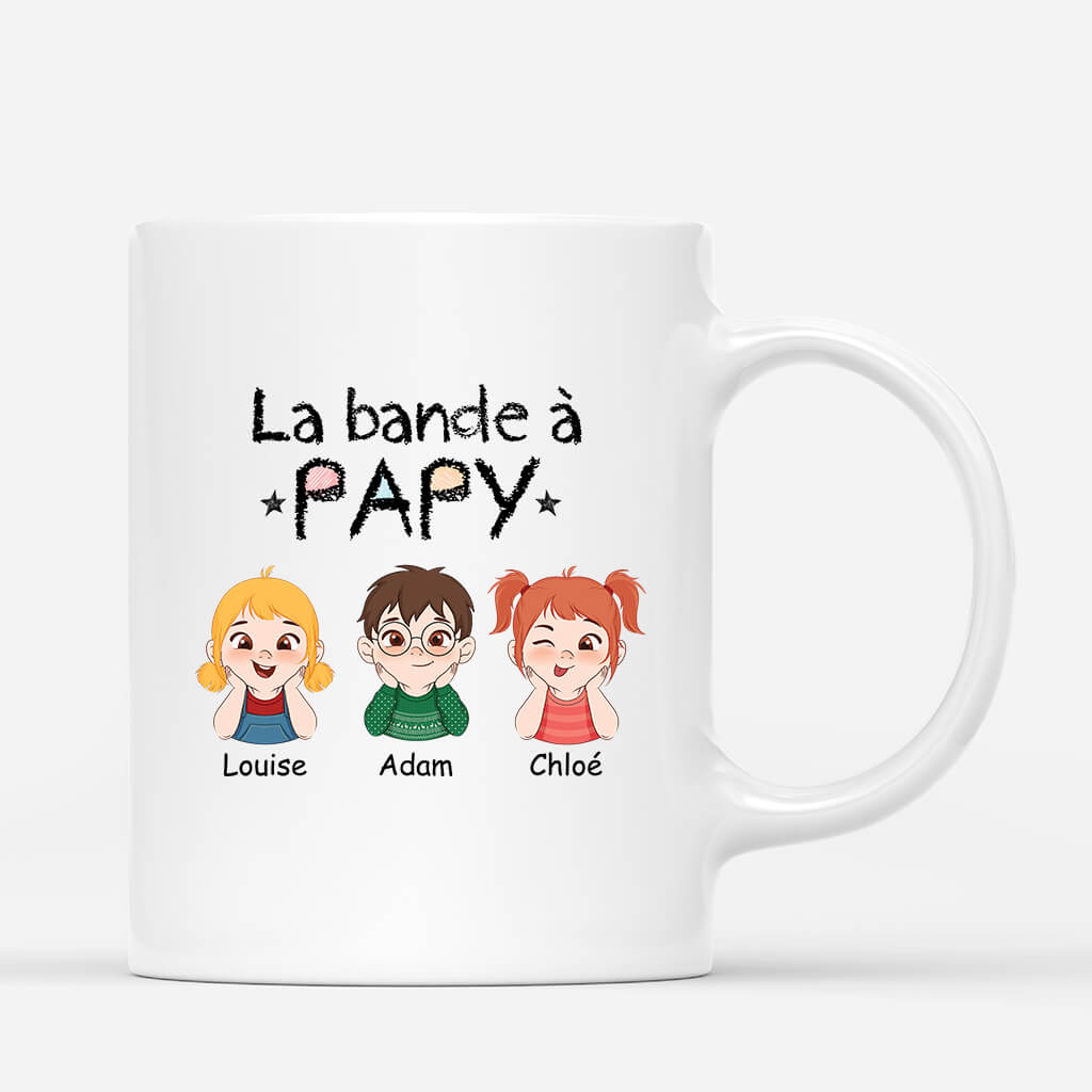 La Bande A Papa - Cadeau Personnalise Mug Pour Papa La Bande A Papa - Cadeau Personnalise Mug Pour Papa