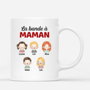 La Bande a Maman Mamie – Cadeau Personnalise  Mug pour Maman Mamie