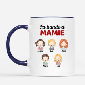 La Bande a Maman Mamie – Cadeau Personnalise  Mug pour Maman Mamie