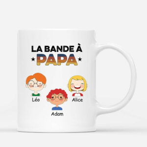 La Bande a Papa Papi – Cadeau Personnalise  Mug pour Papa Papi