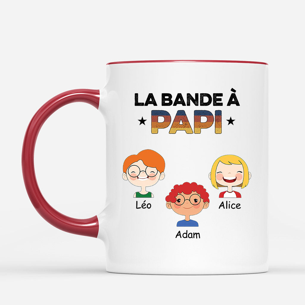 La Bande a Papa Papi - Cadeau Personnalise Mug pour Papa Papi La Bande a Papa Papi - Cadeau Personnalise Mug pour Papa Papi