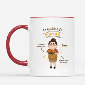 La Cuisine De Maman – Cadeau Personnalise  Mug Pour Femme