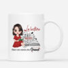 La Lecture Rend Votre Monde Plus Grand – Cadeau Personnalise  Mug pour Femme