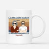 La Meilleure Maman – Cadeau Personnalise  Mug pour Maman Mamie