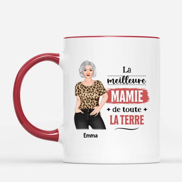 La Meilleure Maman De Toute La Terre – Cadeau Personnalise Mug pour Femme