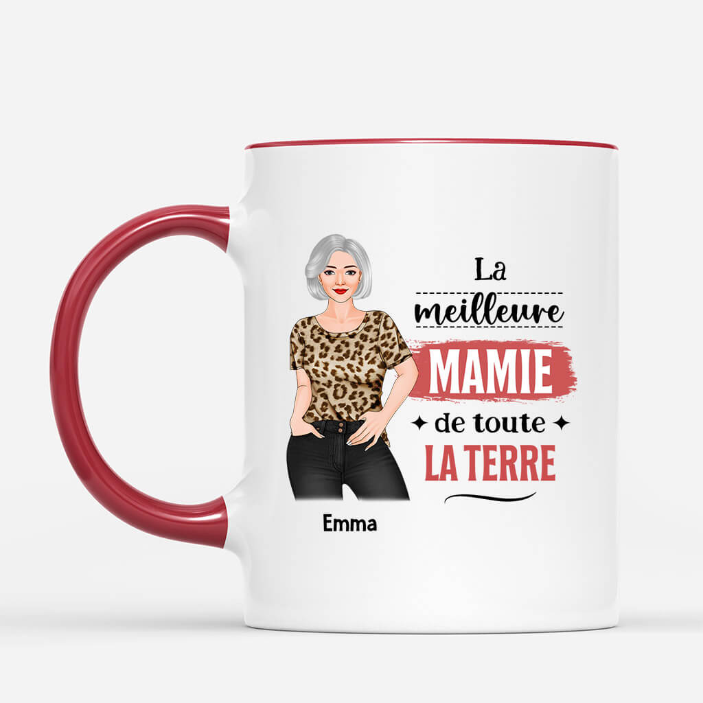 La Meilleure Maman De Toute La Terre - Cadeau Personnalise Mug pour Femme La Meilleure Maman De Toute La Terre - Cadeau Personnalise Mug pour Femme