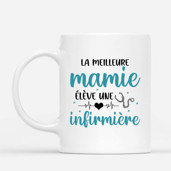 La Meilleure Maman Eleve Une Infirmiere – Cadeau Personnalise  Mug pour Maman
