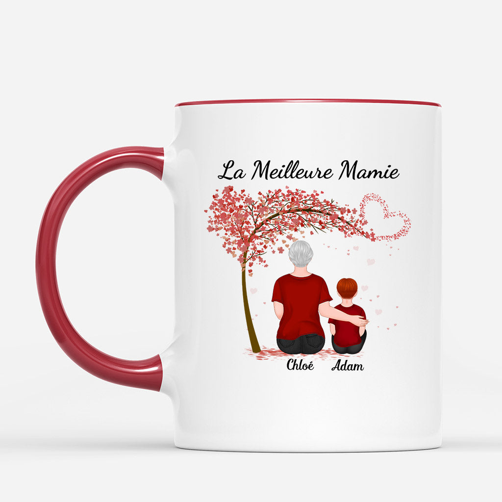 La Meilleure Maman Mamie - Cadeau Personnalise Mug pour Maman Mamie La Meilleure Maman Mamie - Cadeau Personnalise Mug pour Maman Mamie