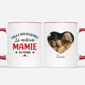 La Meilleure Maman Ressemble A – Cadeau Personnalise  Mug pour Femme
