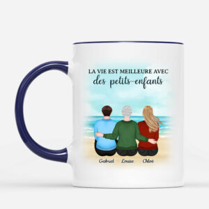La Vie Est Meilleure – Cadeau Personnalise  Mug pour Mamie