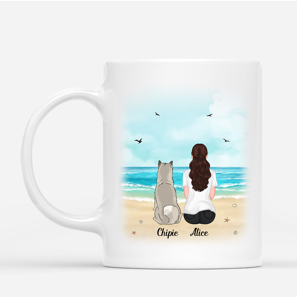 La vie est meilleure - Cadeau Personnalise Mug pour Amoureux des Chiens La vie est meilleure - Cadeau Personnalise Mug pour Amoureux des Chiens