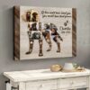 Labrador Dog Personalized Photo Collage Canvas, Memorial Gifts For Loss Of Dog, Chocolate Lab Gifts – Best Personalized Gifts For Everyone