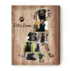Labrador Retriever Gifts, Labrador Dog Photo Collage Canvas, Gift For Labrador Lovers, Labrador Dog Memorial