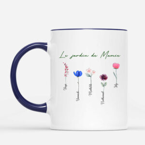 Le Jardin De Mamie Maman – Cadeau Personnalise  Mug Pour Mamie Maman