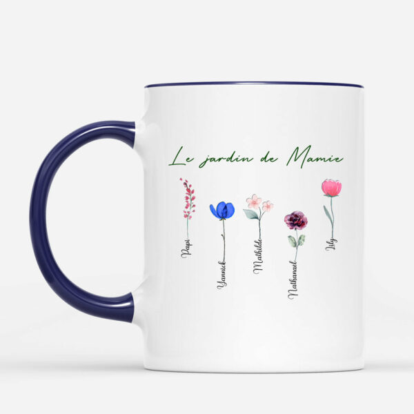 Le Jardin De Mamie Maman – Cadeau Personnalise  Mug Pour Mamie Maman
