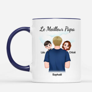 Le Meilleur Papa – Cadeau Personnalise  Mug pour Papa Papi