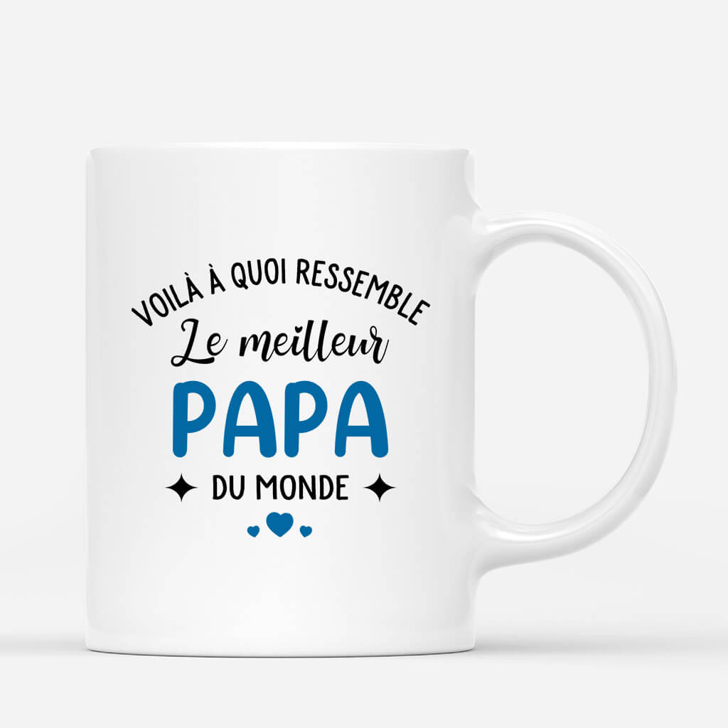 Le Meilleur Papa Ressemble A - Cadeau Personnalise Mug pour Homme Le Meilleur Papa Ressemble A - Cadeau Personnalise Mug pour Homme