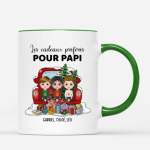 Les Cadeaux Preferes – Cadeau Personnalise  Mug pour Papi Mamie Papa Maman