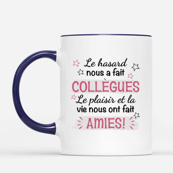 Les Chances Nous Ont Fait Collegues – Cadeau Personnalises  Mug Pour les collegues