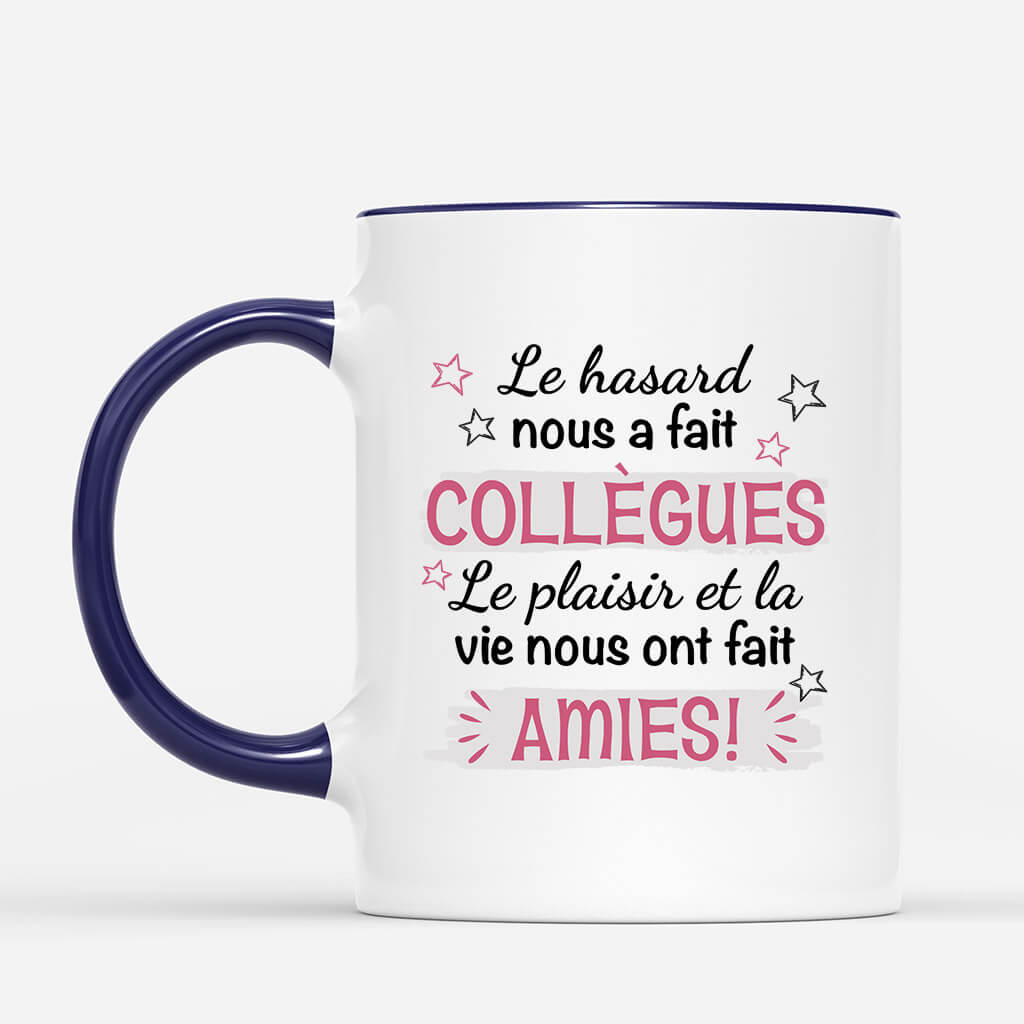 Les Chances Nous Ont Fait Collegues - Cadeau Personnalises Mug Pour les collegues Les Chances Nous Ont Fait Collegues - Cadeau Personnalises Mug Pour les collegues
