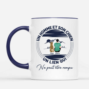 Lien qui ne peut etre rompu – Cadeau Personnalise  Mug Pour Amoureux des chiens