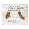 Long Distance Relationship Gifts, Gifts For Dad From Daughter For Christmas, Miles Apart But Close At Heart