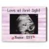Love At First Sight Ultrasound Picture Frame, Personalized Mom To Be Gifts, Mother’s Day Gifts For Expecting Moms